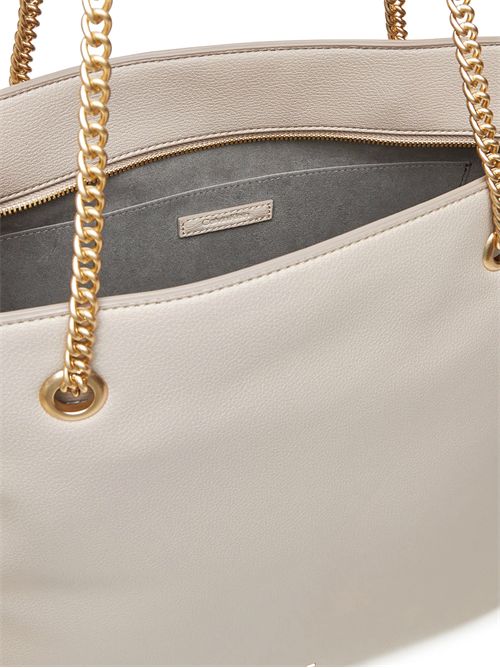 CALVIN KLEIN Minimal monogram chain tote CALVIN KLEIN | LV04F3204GRMU